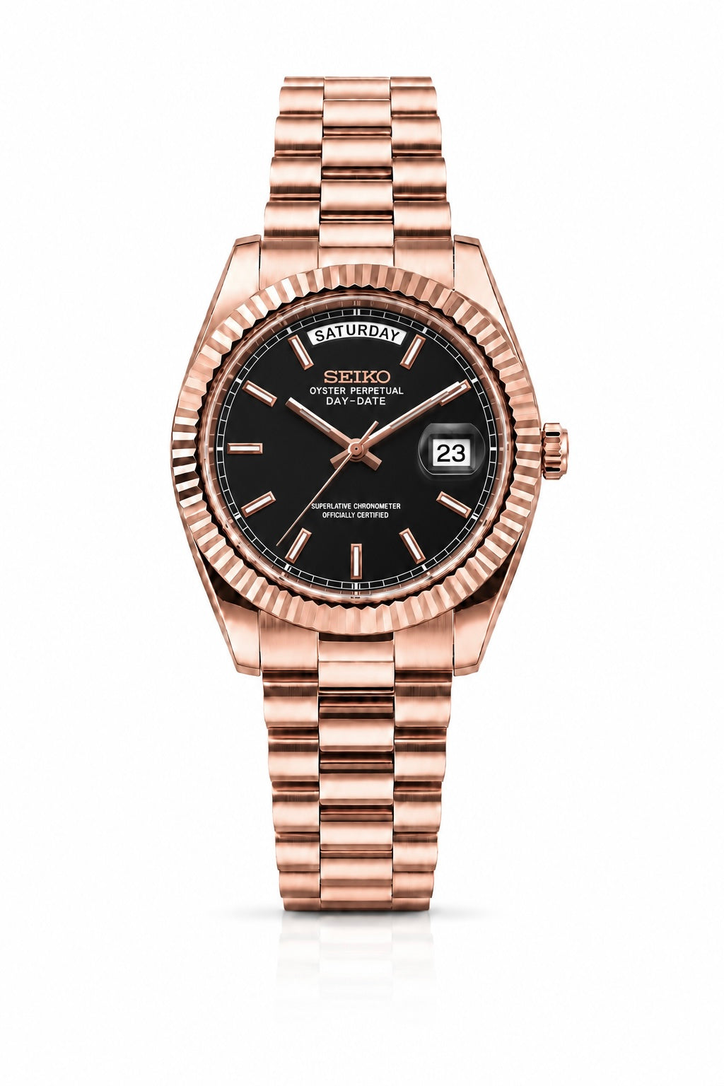 Seiko Day-Date "Classic Black"
