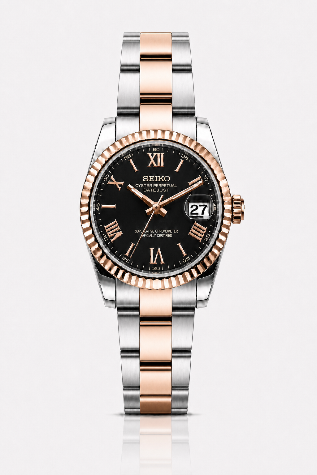 Seiko Datejust "Roman Black"