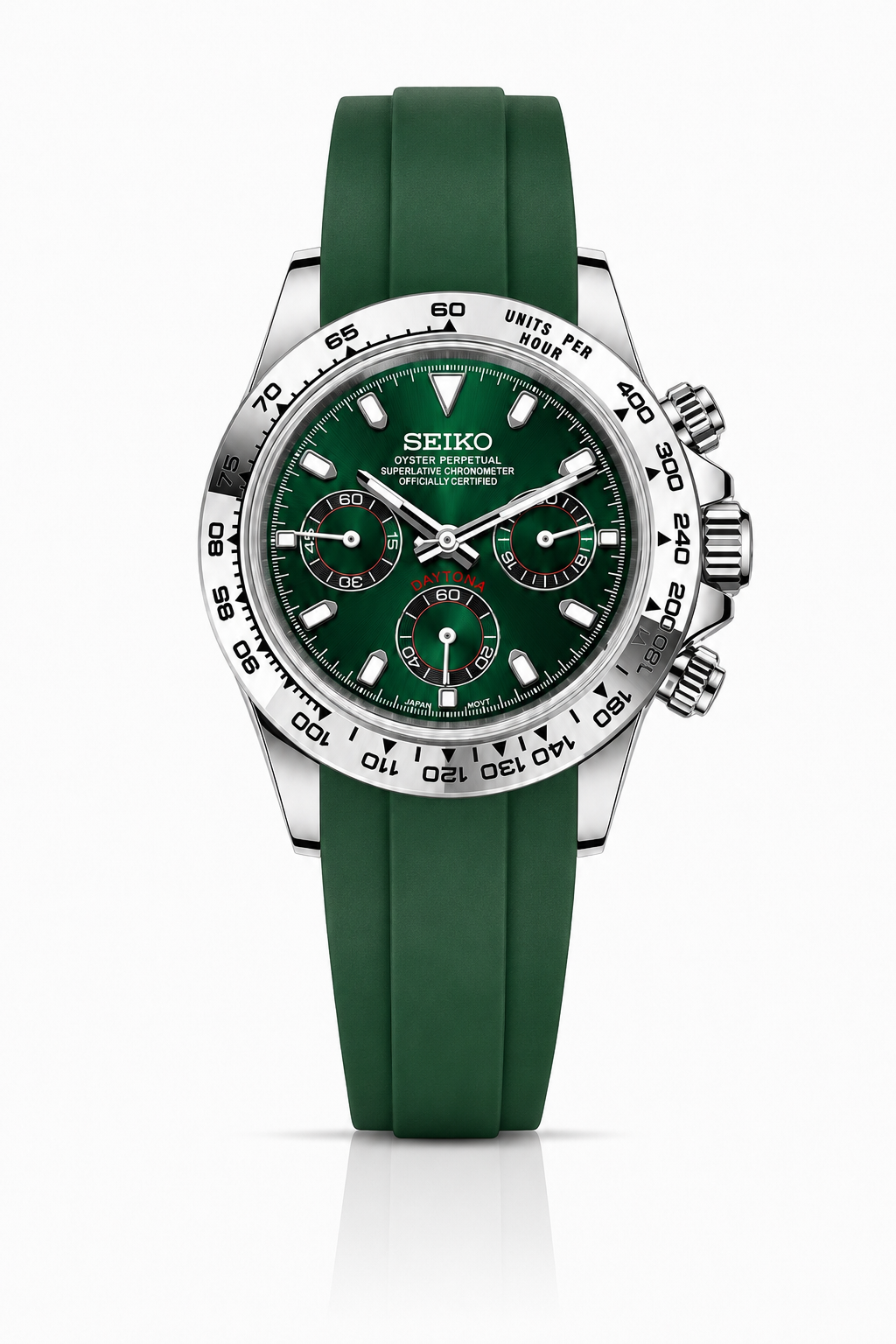 Seiko Daytona "Green Silver"