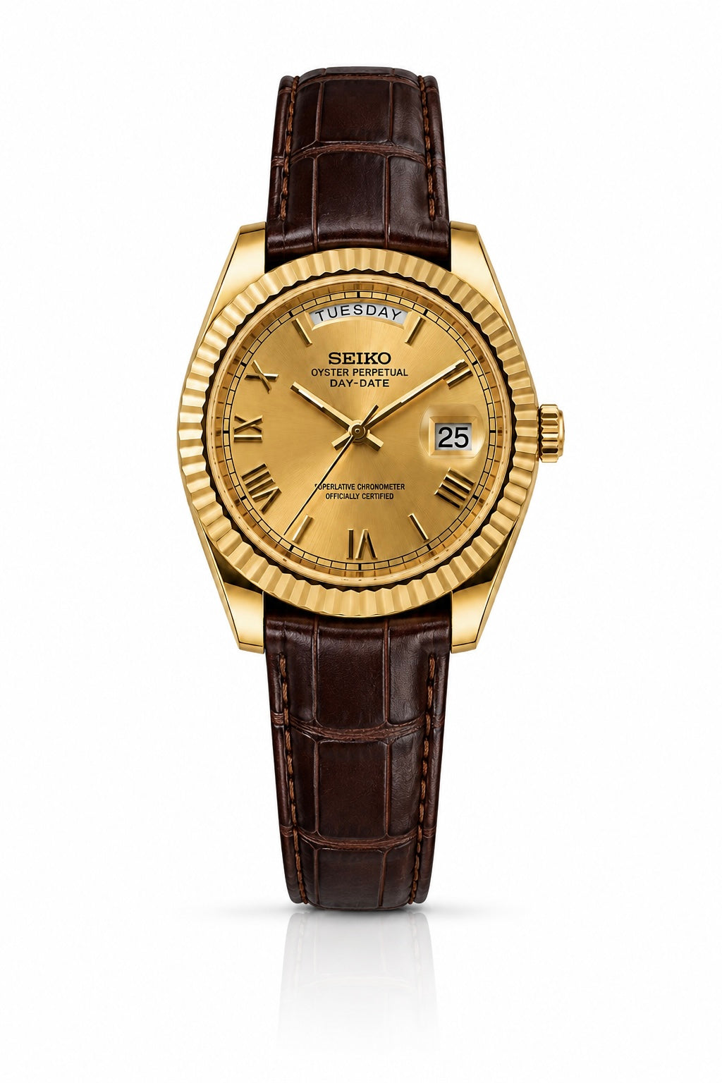 Seiko Day-Date "Roman President"