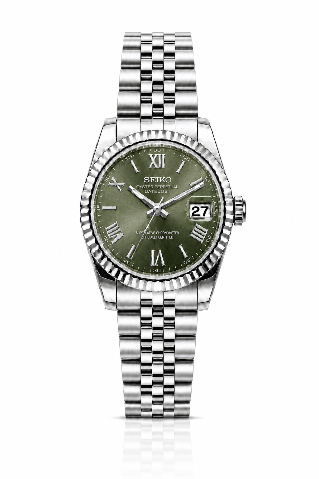 Seiko Datejust "Roman Olive"