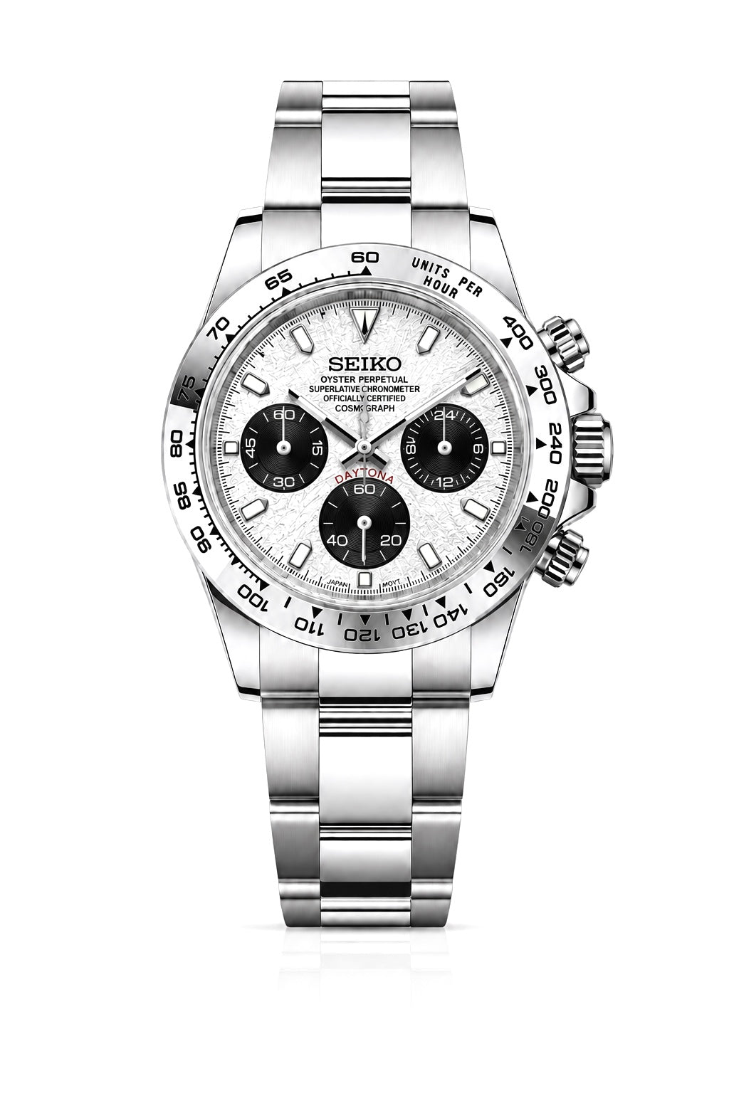 Seiko Daytona "Meteorite Silver"