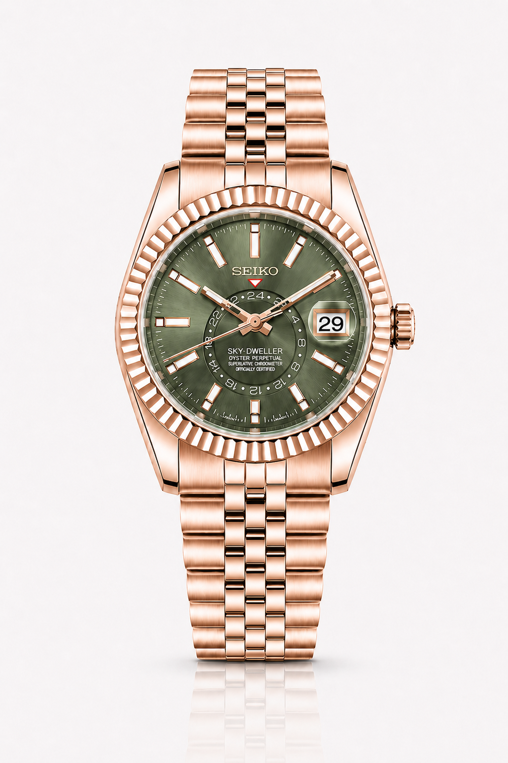 Seiko Sky-Dweller "Green Olive"