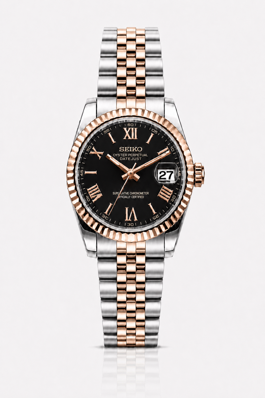 Seiko Datejust "Roman Black"