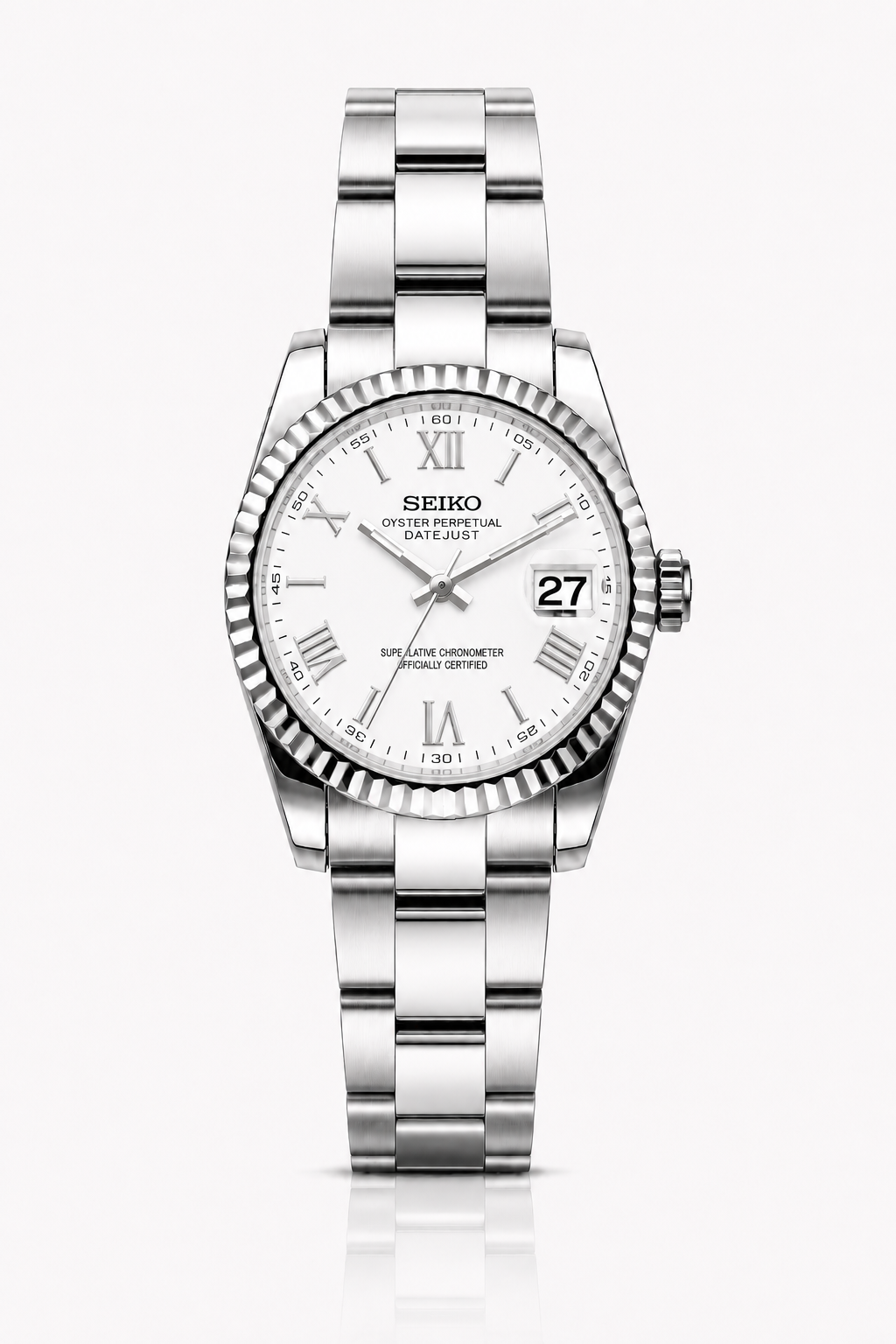 Seiko Datejust "Roman White"