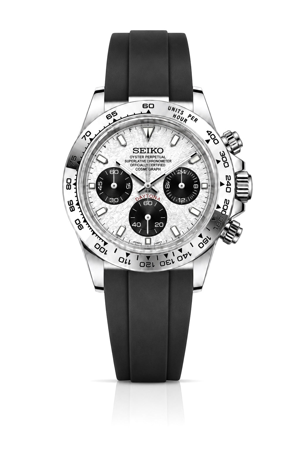 Seiko Daytona "Meteorite Silver"