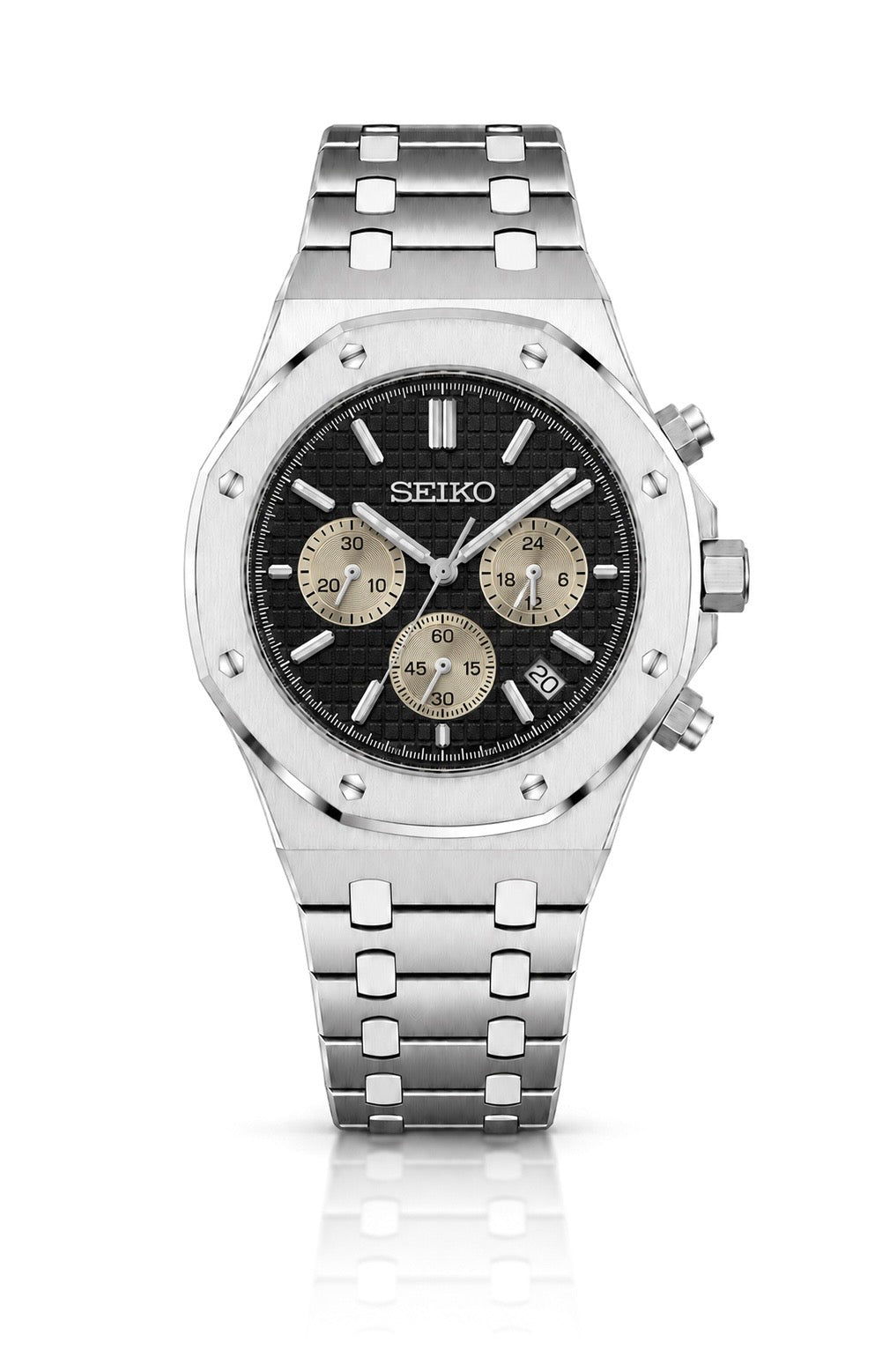 Seiko Royal Oak Chrono "Black Champagne"