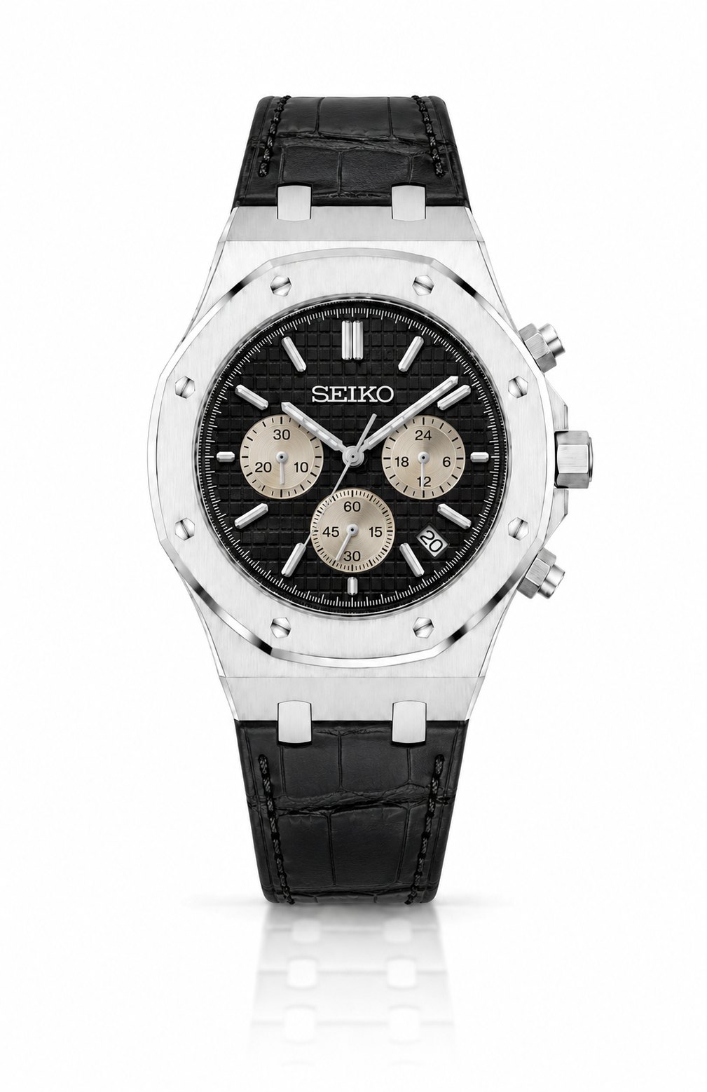 Seiko Royal Oak Chrono "Black Champagne"