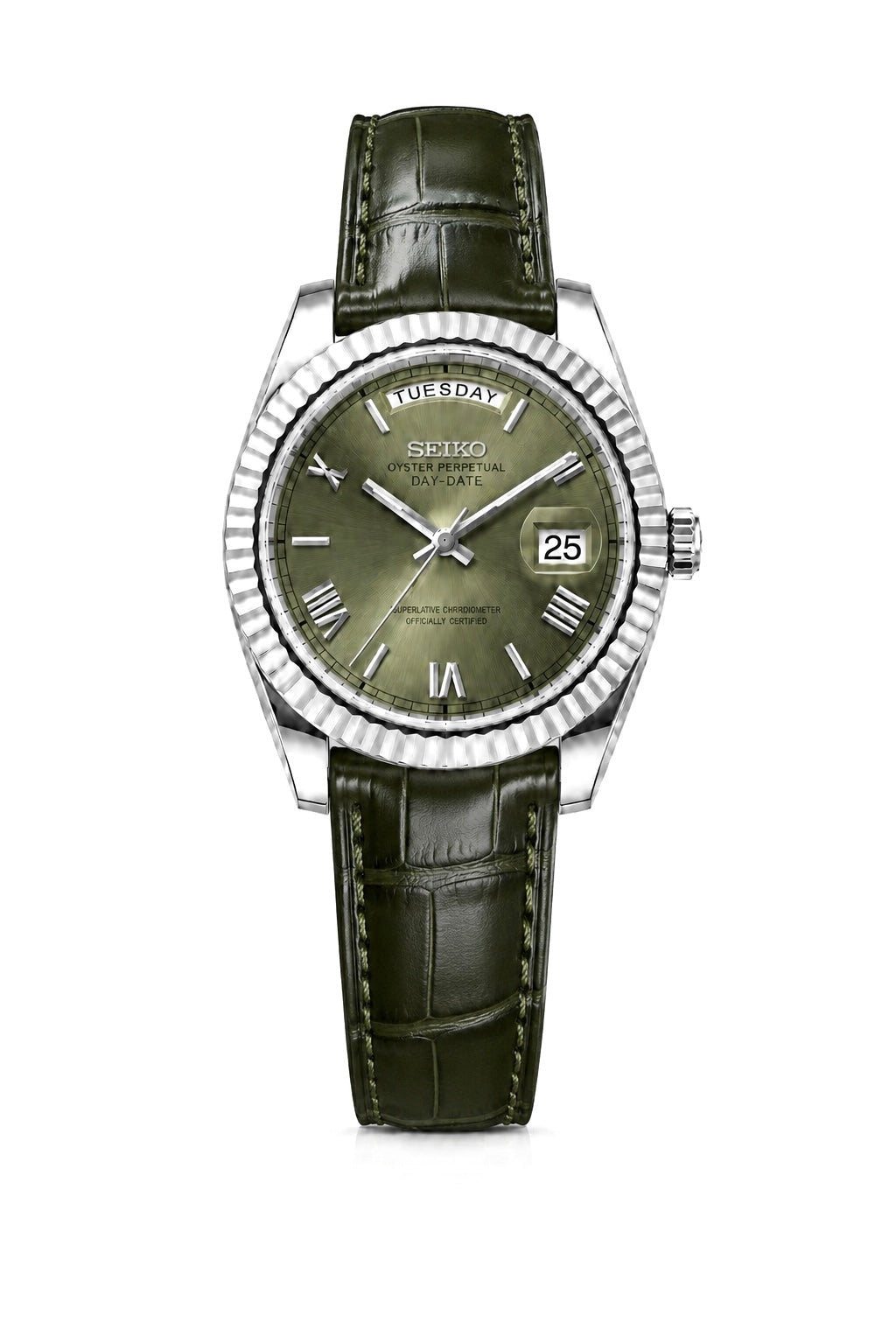 Seiko Day-Date "Roman Olive"