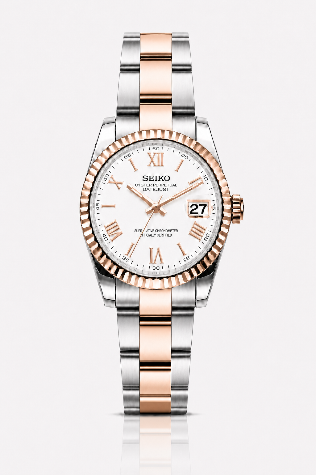Seiko Datejust "Roman White"