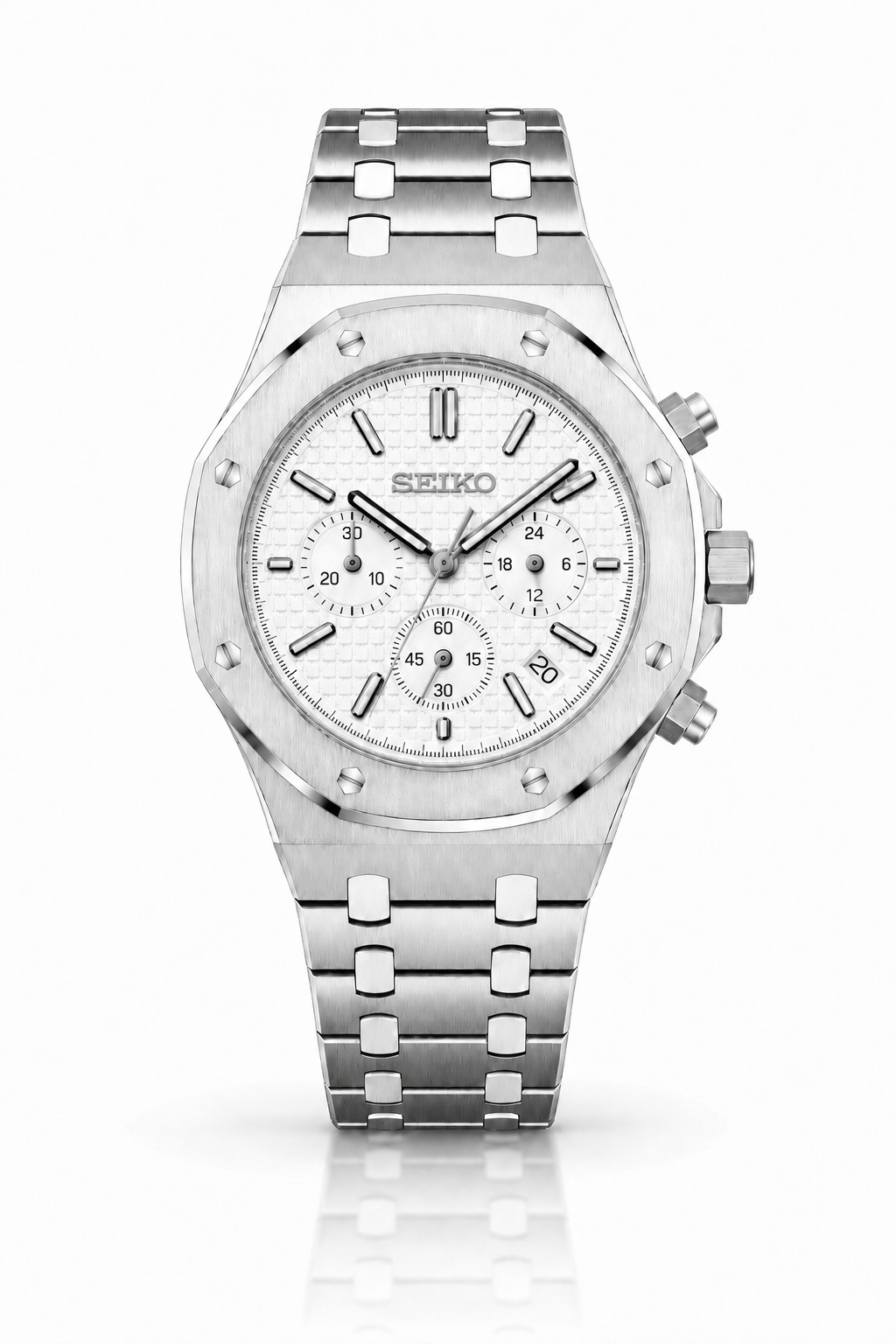 Seiko Royal Oak Chrono "Classic White"