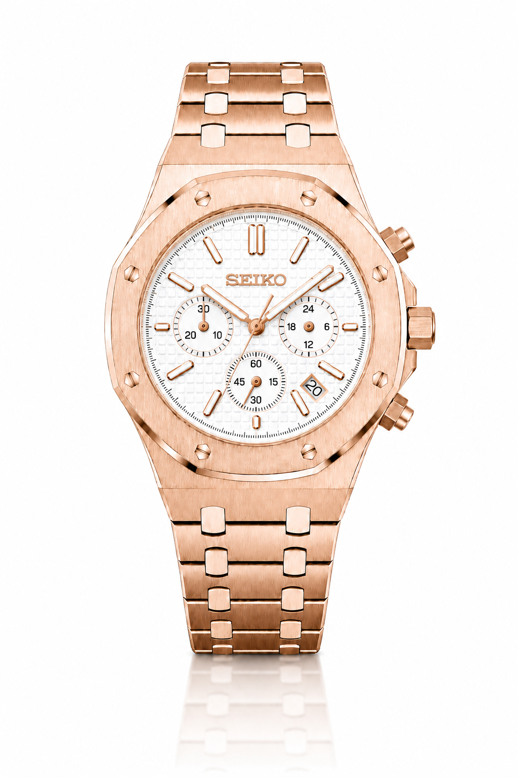 Seiko Royal Oak Chrono "Classic White"