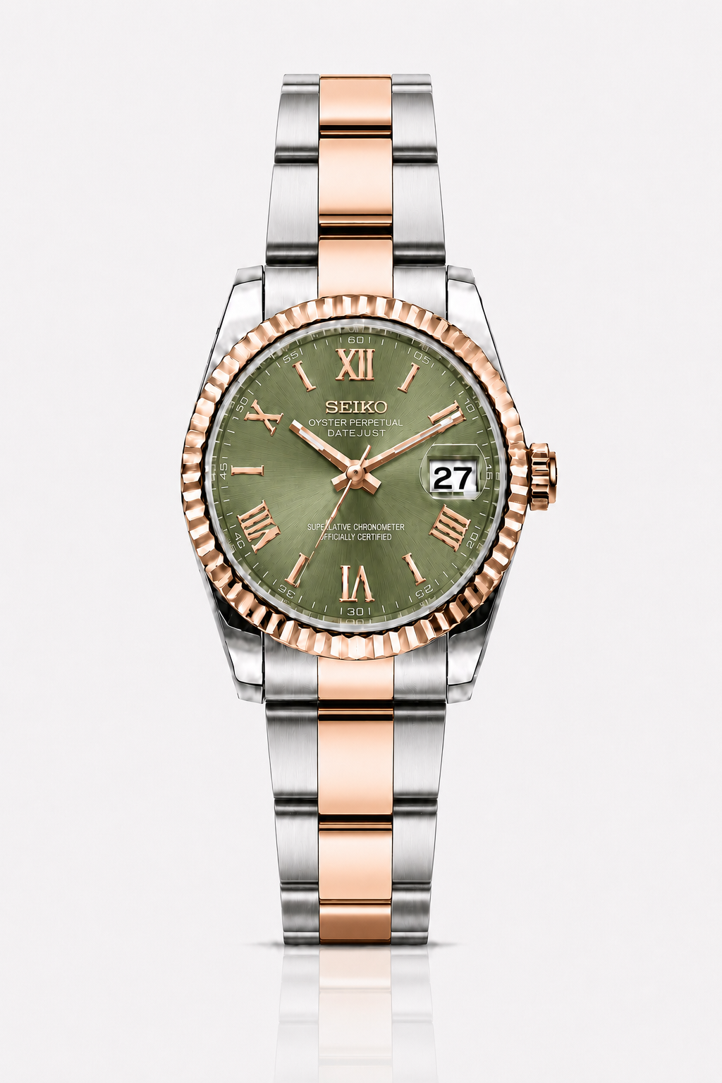 Seiko Datejust "Roman Olive"