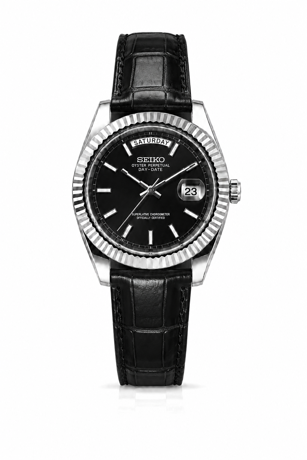 Seiko Day-Date "Classic Black"