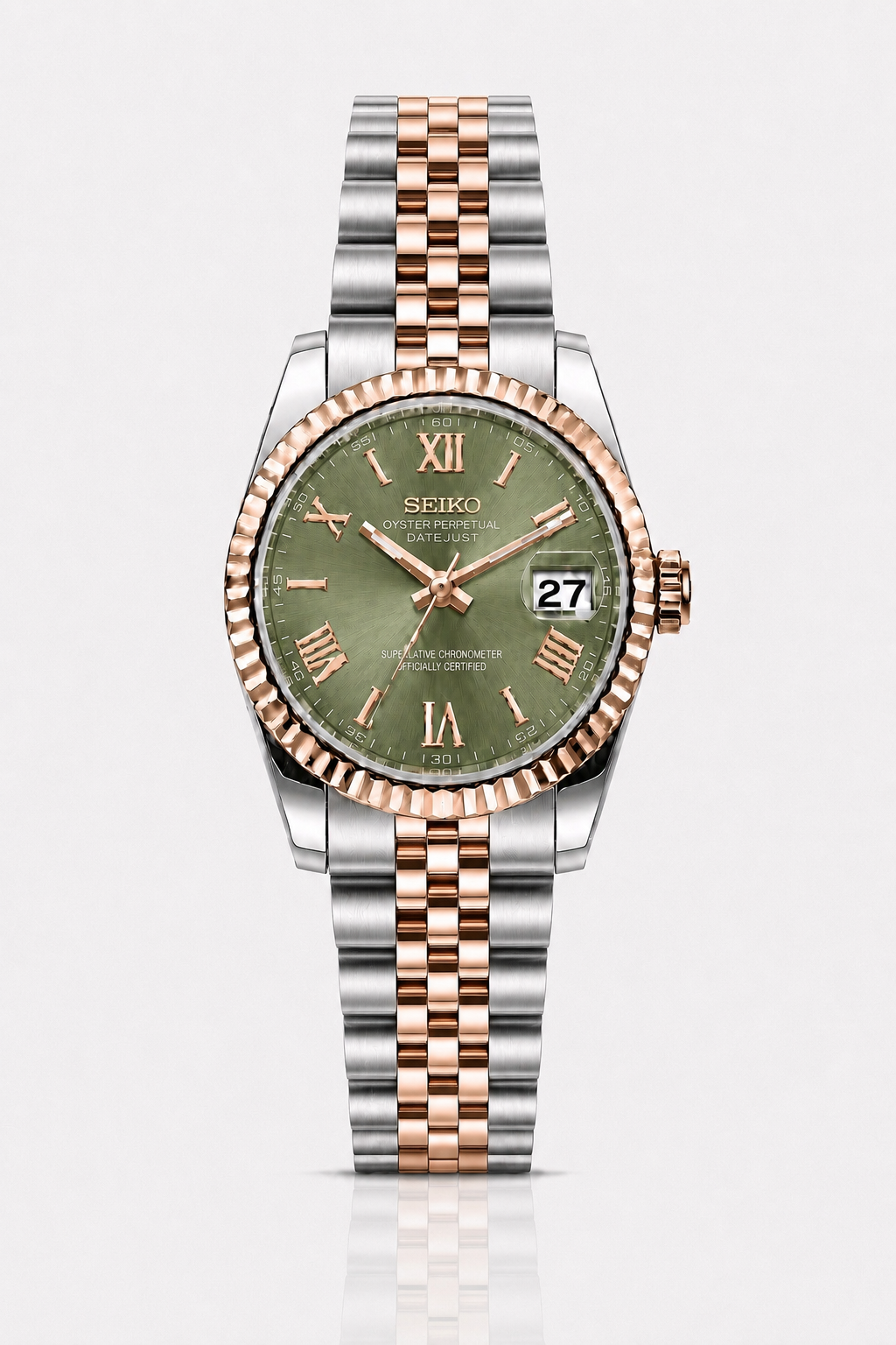 Seiko Datejust "Roman Olive"