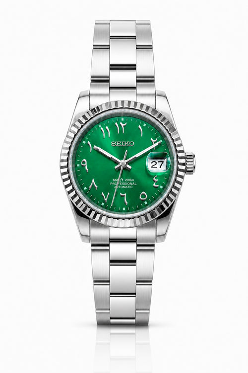 Seiko Datejust "Arabic Green"