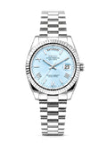 Seiko Day-Date "Roman Ice Blue"