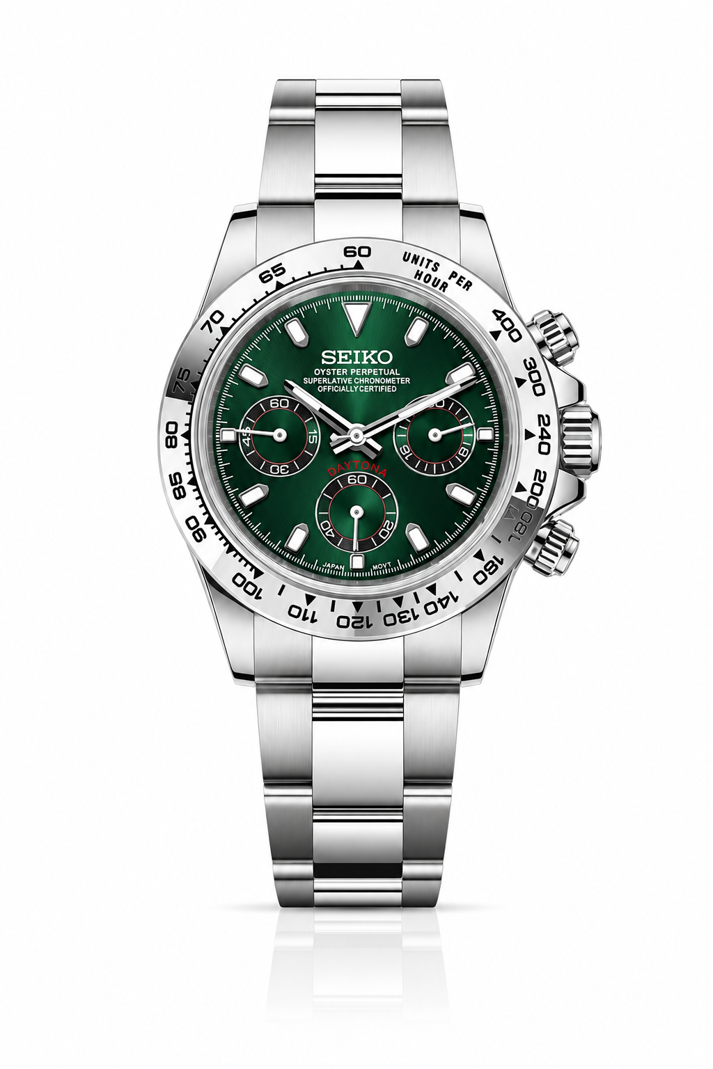 Seiko Daytona "Green Silver"