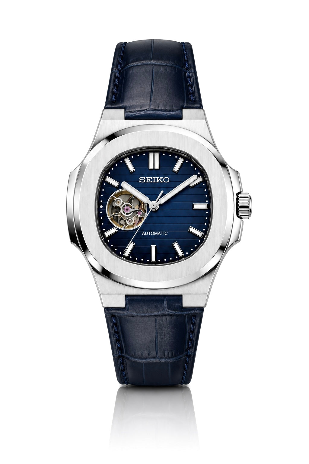 Seiko Nautilus Open Heart "Blue"