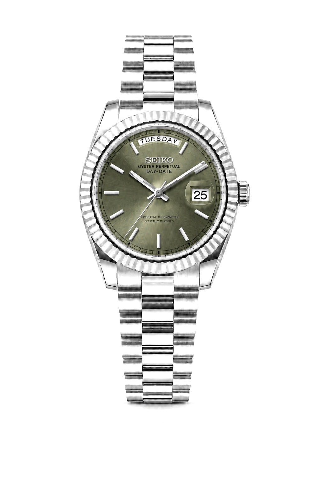 Seiko Day-Date "Classic Olive"