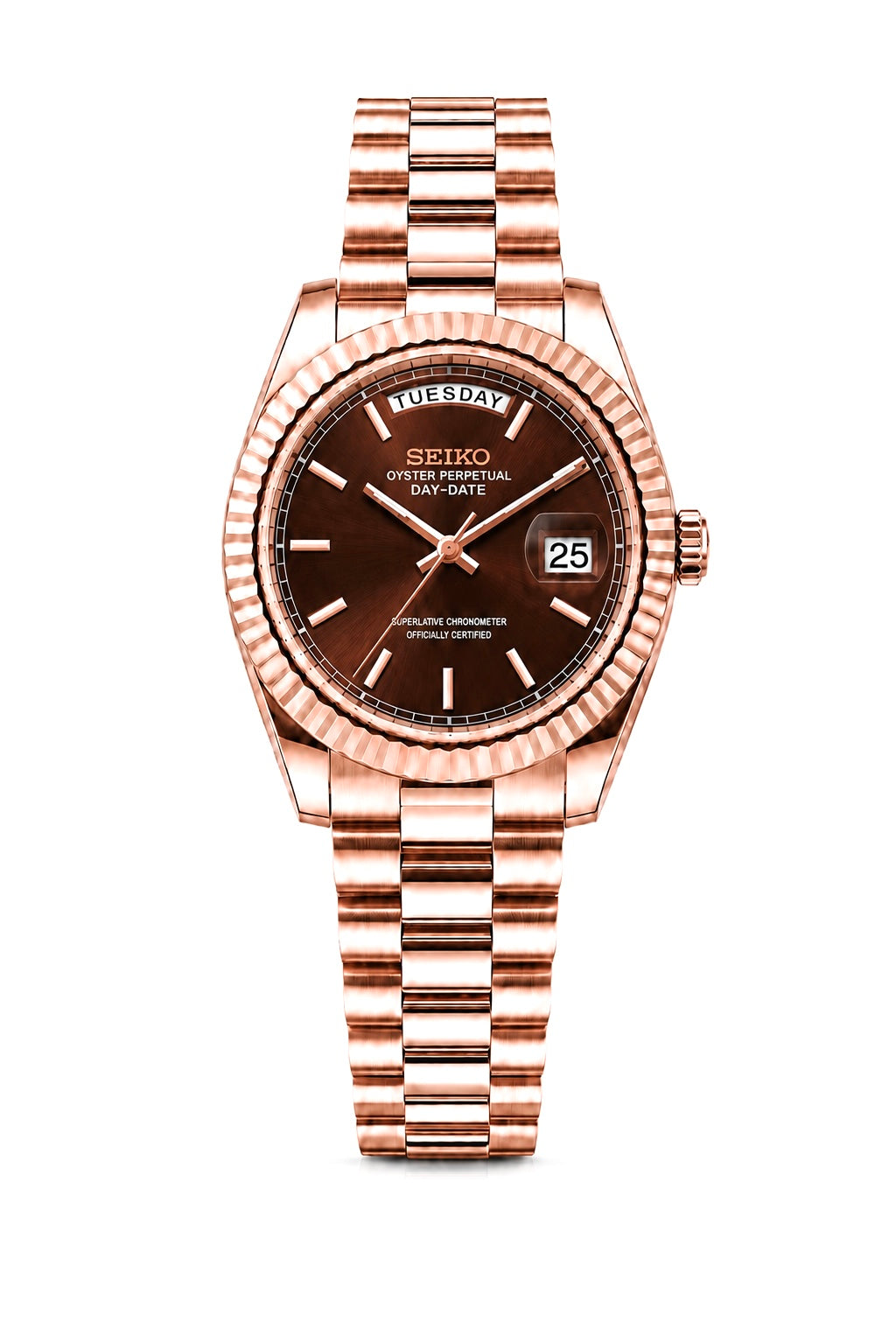 Seiko Day-Date "Classic Chocolate"
