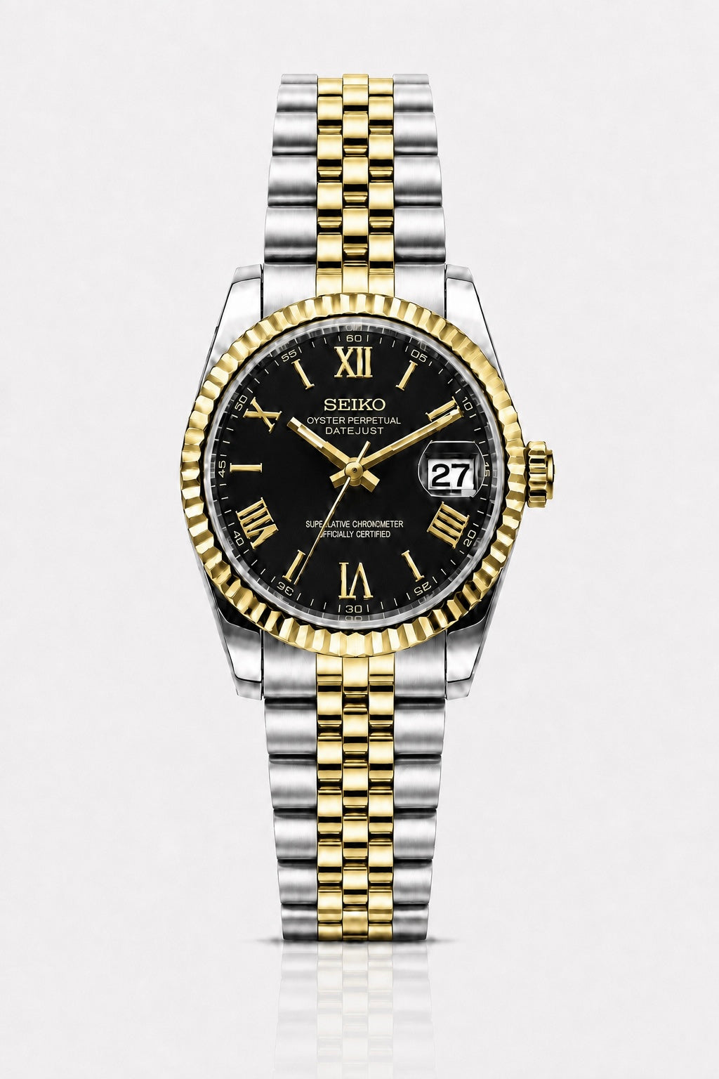 Seiko Datejust "Roman Black"