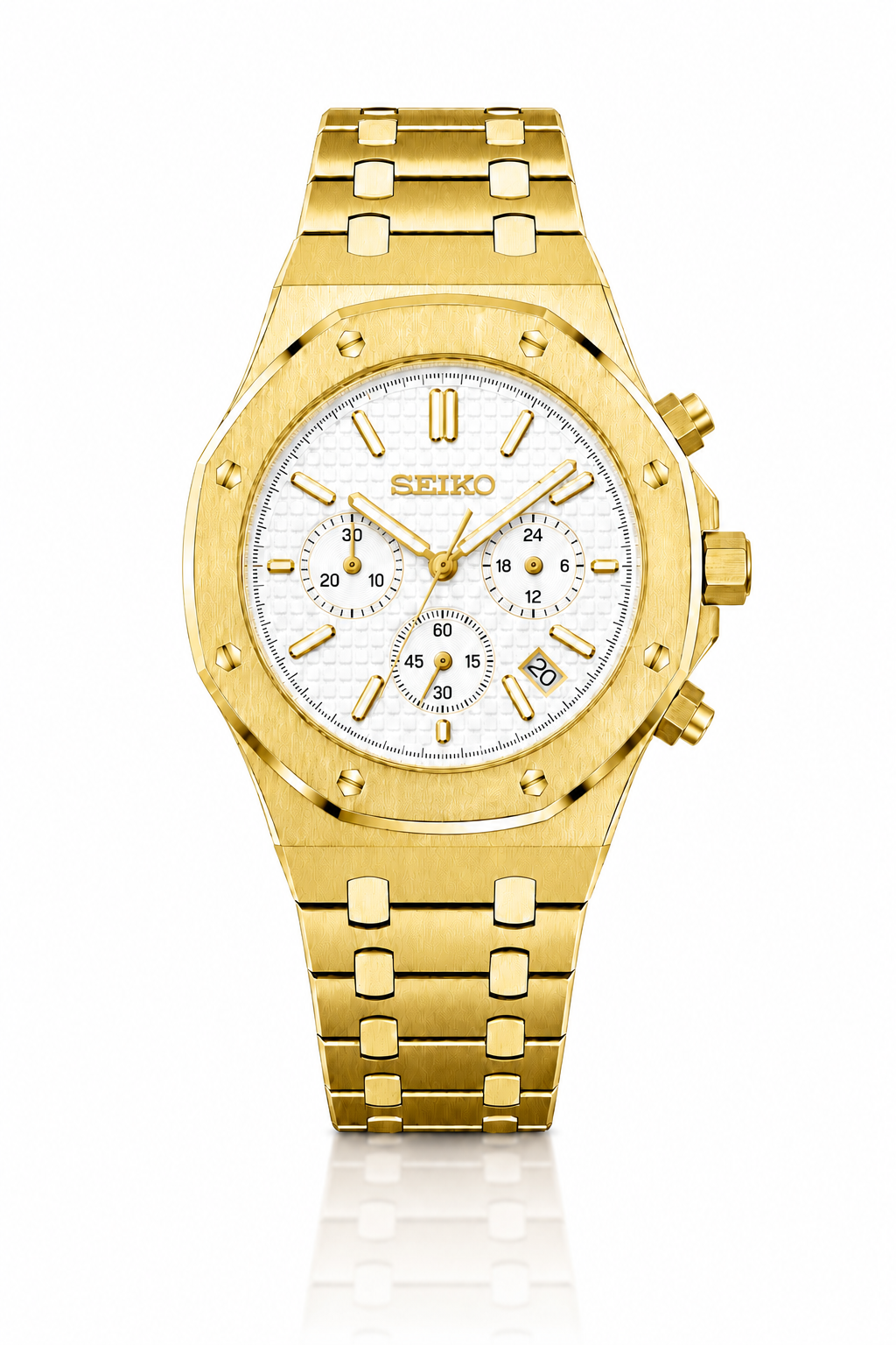 Seiko Royal Oak Chrono "Classic White"