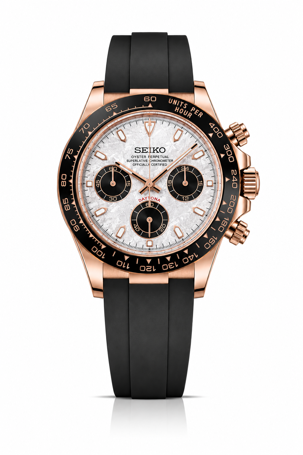 Seiko Daytona "Everose Meteorite"