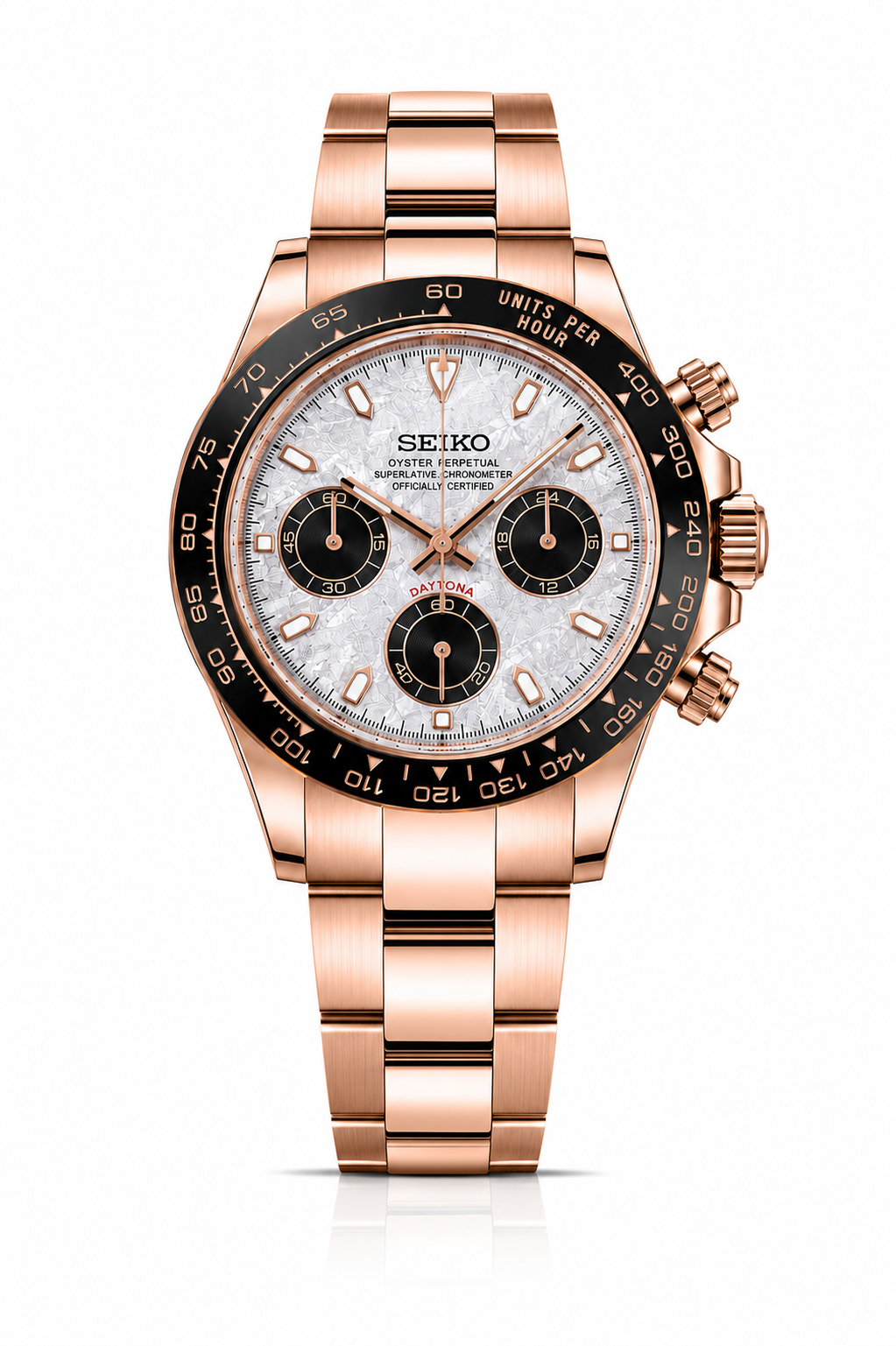 Seiko Daytona "Everose Meteorite"